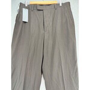 Kenneth Cole‎ Reaction Dress Pants Men's 36x34 Brown Formal Office Business NWT
